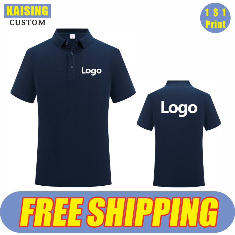 Embroidery Cotton Shirt - KAISING Hochwertiges Poloshirt aus reiner Baumwolle