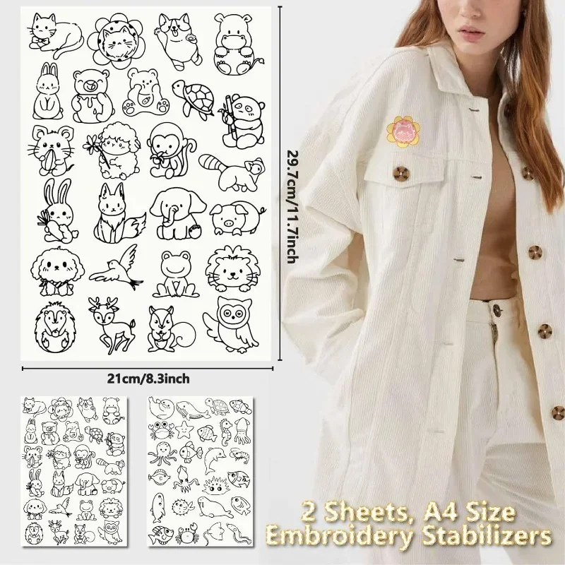 50 Stück Meerestiere, wasserlö – Embroidery Meaning Bewertung und Preis
