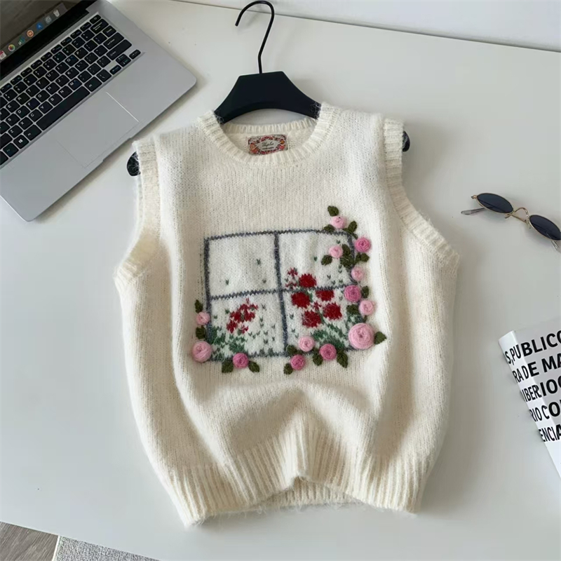 Damen 3D Handgefertigte Rose B – Embroidery Rose Bewertung und Preis