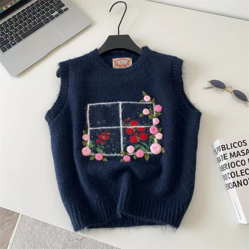 Damen 3D Handgefertigte Rose B – Embroidery Rose Bewertung und Preis