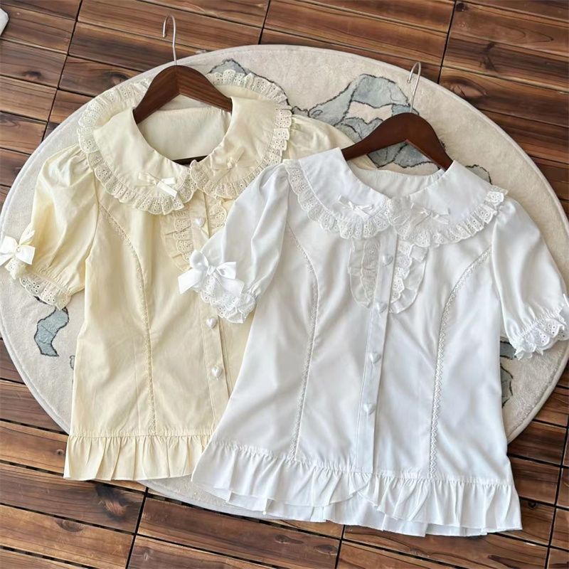 2026 Neue Süße Lolita-Style Bl – Embroidery Online Bewertung und Preis