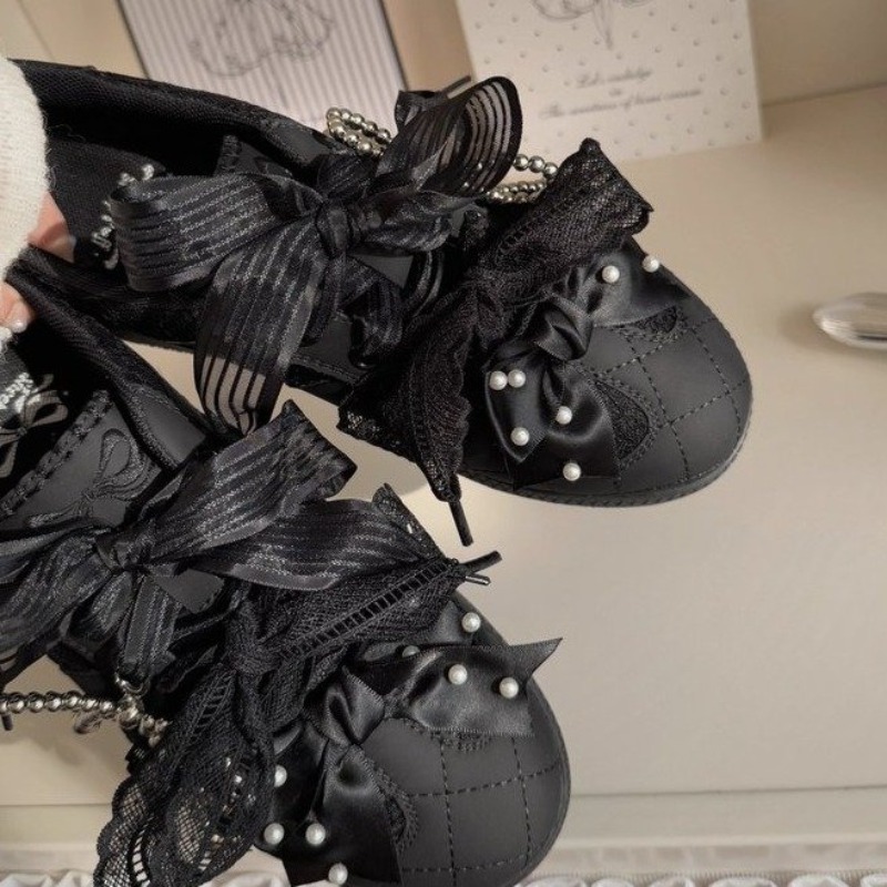 Modische, süße Lolita-Flach-Sn – Embroidery Garments Bewertung und Preis