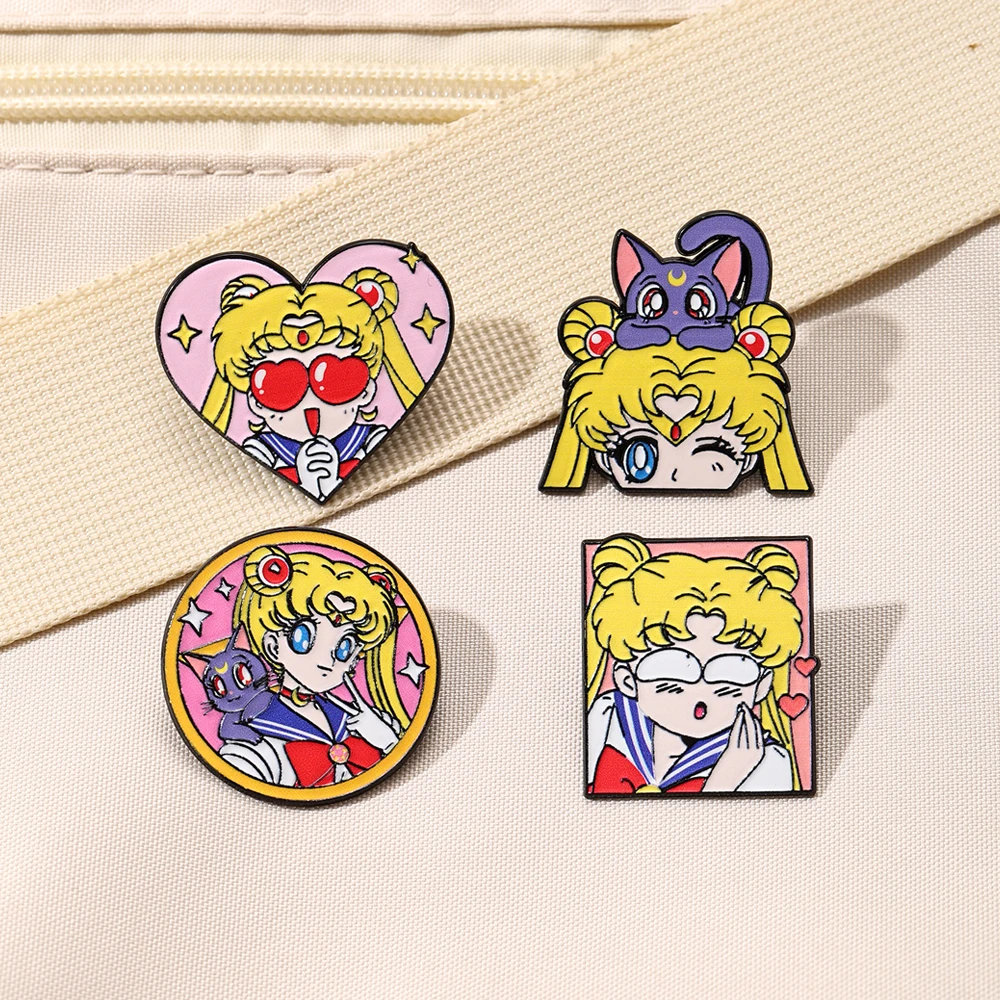4 Stück Sailor Moon Herzförmig – Embroidery Reddit Bewertung und Preis