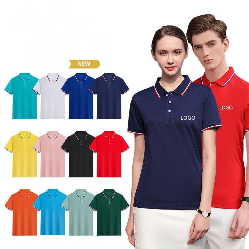 Sommer-Poloshirts, individuell – Embroidery Design Logo Bewertung und Preis